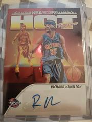 Richard Hamilton #HS-HAM Basketball Cards 2023 Panini Hoops Hot Signature Prices