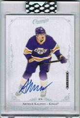 Arthur Kaliyev Hockey Cards 2020 Upper Deck Clear Cut Champs Autographs Prices