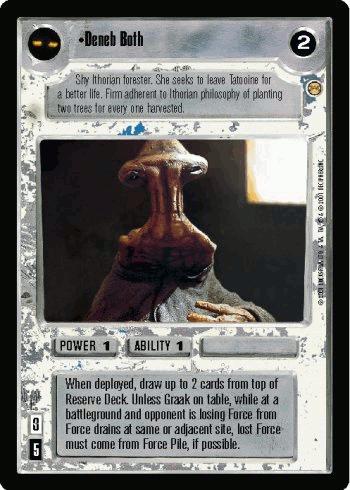 Deneb Both [Limited] Star Wars CCG Tatooine