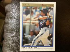 Rene Gonzales #53 Baseball Cards 1991 O Pee Chee Premier Prices