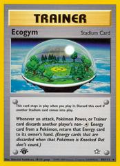 Ecogym [1st Edition] #84 Pokemon Neo Genesis Prices