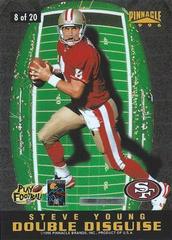 Side 2 | Dan Marino / Steve Young Football Cards 1996 Pinnacle Double Disguise