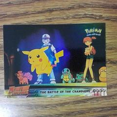 Battle of the Champions [Rainbow Foil] #25 Pokemon 1999 Topps Movie Prices