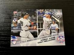 Aaron Judge, Cody Bellinger #OS-66 Baseball Cards 2017 Topps Now Off Season Prices