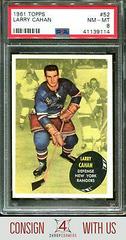 Larry Cahan #52 Hockey Cards 1961 Topps Prices