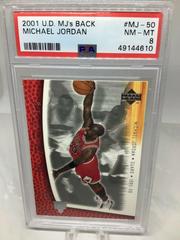 Michael Jordan #MJ-50 Basketball Cards 2001 Upper Deck MJ's Back Prices