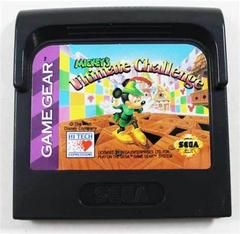 Mickey'S Ultimate Challenge - Cartridge | Mickey's Ultimate Challenge Sega Game Gear
