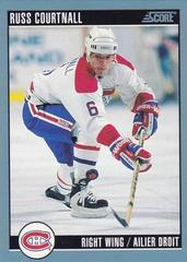 Russ Courtnall Hockey Cards 1992 Score Canadian Prices
