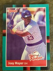 Joey Meyer #38 Baseball Cards 1988 Donruss Rookies Prices
