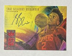 Shai Gilgeous Alexander [Ruby] #FPSGA Basketball Cards 2018 Panini Court Kings Fresh Paint Autographs Prices