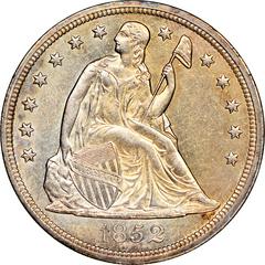 1852 Coins Seated Liberty Dollar Prices