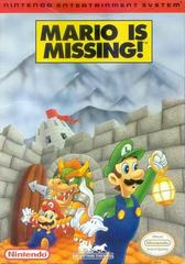 Mario Is Missing - Front | Mario Is Missing NES