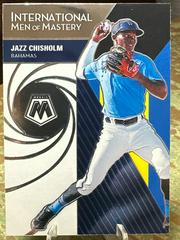 Jazz Chisholm #IM14 Baseball Cards 2021 Panini Mosaic International Men of Mastery Prices