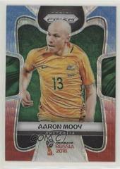 Aaron Mooy [Red & Blue Wave] Soccer Cards 2018 Panini Prizm World Cup Prices
