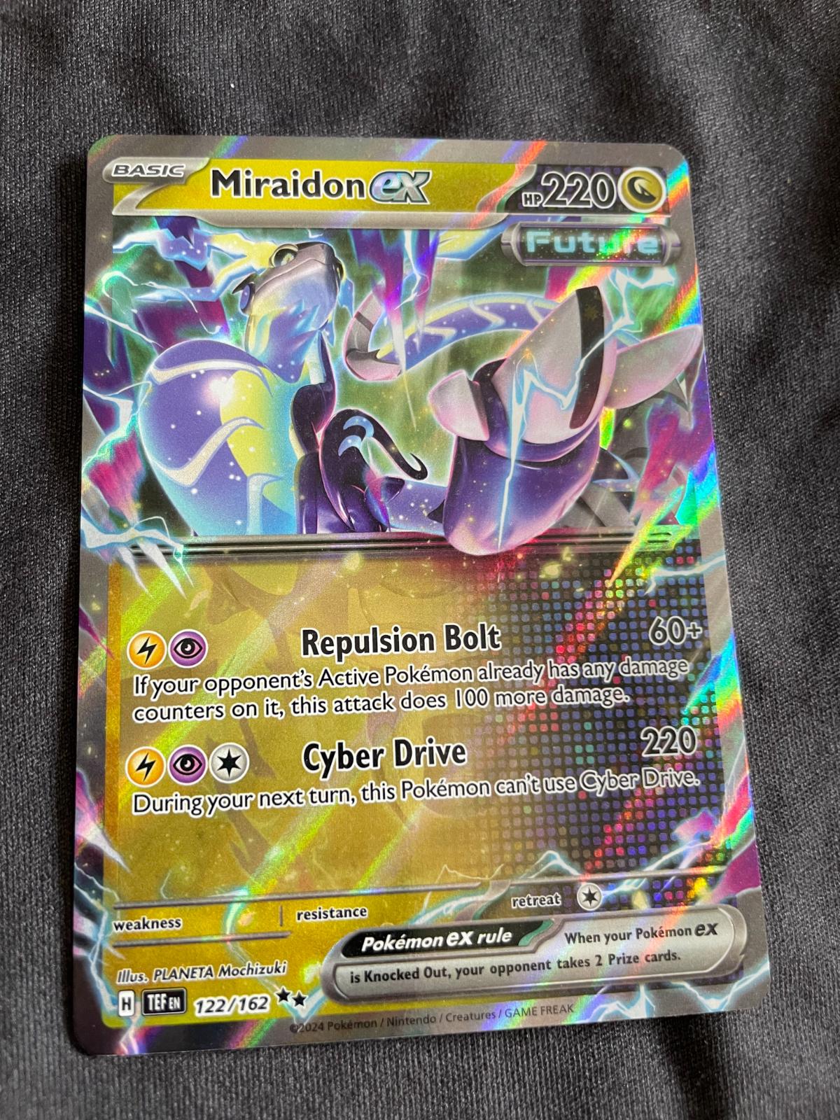 Miraidon Ex [Holo] 122 Prices Pokemon Temporal Forces Pokemon Cards