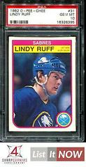 Lindy Ruff Hockey Cards 1982 O-Pee-Chee Prices