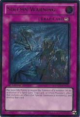 Solemn Warning [Ultimate Rare 1st Edition] YuGiOh Duelist Revolution Prices