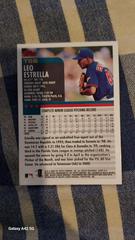 Back  | Leo Estrella Baseball Cards 2000 Topps Traded