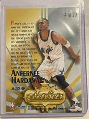 Back | Anfernee Hardaway Basketball Cards 1996 Skybox Premium Net Set