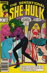 Sensational She-Hulk [Newsstand] #4 (1989) Comic Books Sensational She-Hulk Prices