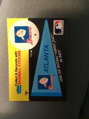 Atlanta Braves #14 Baseball Cards 1989 Fleer Baseball Stickers Prices