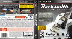 Case Insert Scan By Canadian Brick Cafe | Rocksmith 2014 Playstation 3