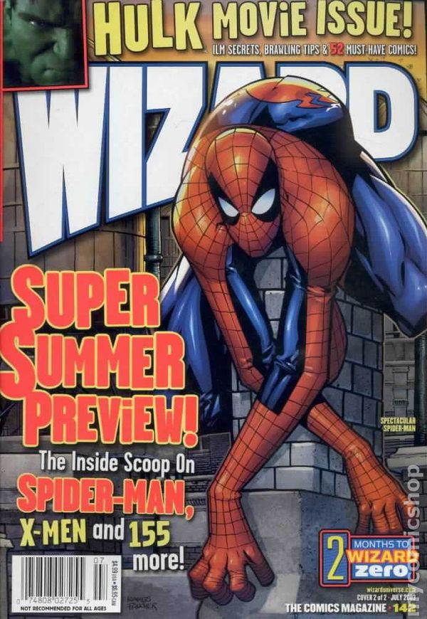 Wizard Magazine #142 (2003) Comic Books Wizard Magazine