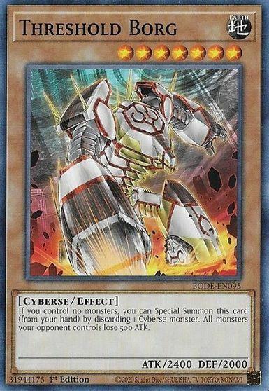 Threshold Borg [1st Edition] BODE-EN095 YuGiOh Burst of Destiny