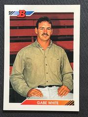 Gabe White #279 Baseball Cards 1992 Bowman Prices