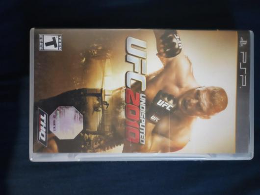 UFC Undisputed 2010 | Item, Box, and Manual | PSP