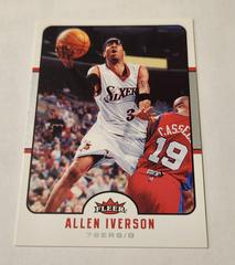 Allen Iverson #147 Basketball Cards 2006 Fleer Prices
