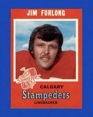 Jim Furlong #122 Football Cards 1971 O Pee Chee CFL Prices