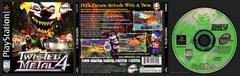 Front/Back Cover & Disc | Twisted Metal 4 Playstation