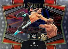 AJ Styles #8 Wrestling Cards 2023 Panini Select WWE Snapshots Prices