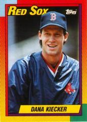 Dana Kiecker #50T Baseball Cards 1990 Topps Traded Prices