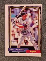 Dave Gallagher #552 Baseball Cards 1992 Topps Micro Prices