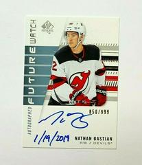 Nathan Bastian [Autograph Inscribed] Hockey Cards 2019 SP Authentic Prices