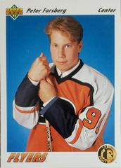 Peter Forsberg #64 Hockey Cards 1991 Upper Deck Prices