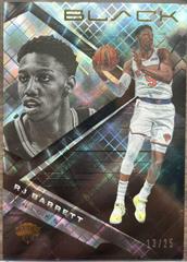 RJ Barrett [Gold] Basketball Cards 2021 Panini Black Prices