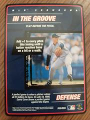 In the groove #S35 Baseball Cards 2001 MLB Showdown Prices