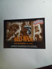 Billy Wade Football Cards 1997 Fleer Million Dollar Moments Prices