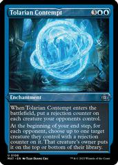 Tolarian Contempt [Etched Foil] Magic March of the Machine: The Aftermath Prices