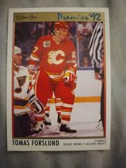 Tomas Forslund #31 Hockey Cards 1992 O-Pee-Chee Premier Prices
