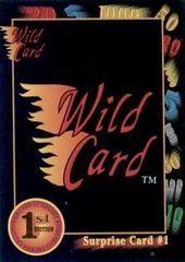Surprise Card #1 Basketball Cards 1991 Wild Card Prices