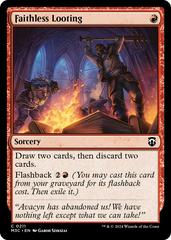 Faithless Looting [Foil] #211 Magic Modern Horizons 3 Commander Prices