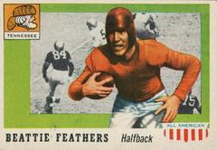 Beattie Feathers Football Cards 1955 Topps All American Prices