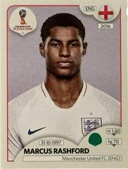 Marcus Rashford [Pink Back] #578 Soccer Cards 2018 Panini World Cup Stickers Prices