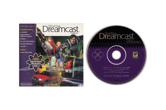 Official Sega Dreamcast Magazine [Volume 11] Cover Art