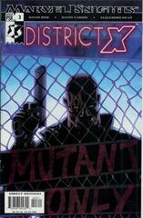 District X #3 (2004) Comic Books District X Prices