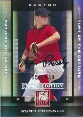 Ryan Pressly [Turn of the Century Autograph] #84 Baseball Cards 2008 Donruss Elite Extra Edition Prices